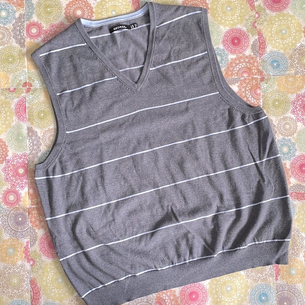 George Men’s Golf V Neck Sweater Vest